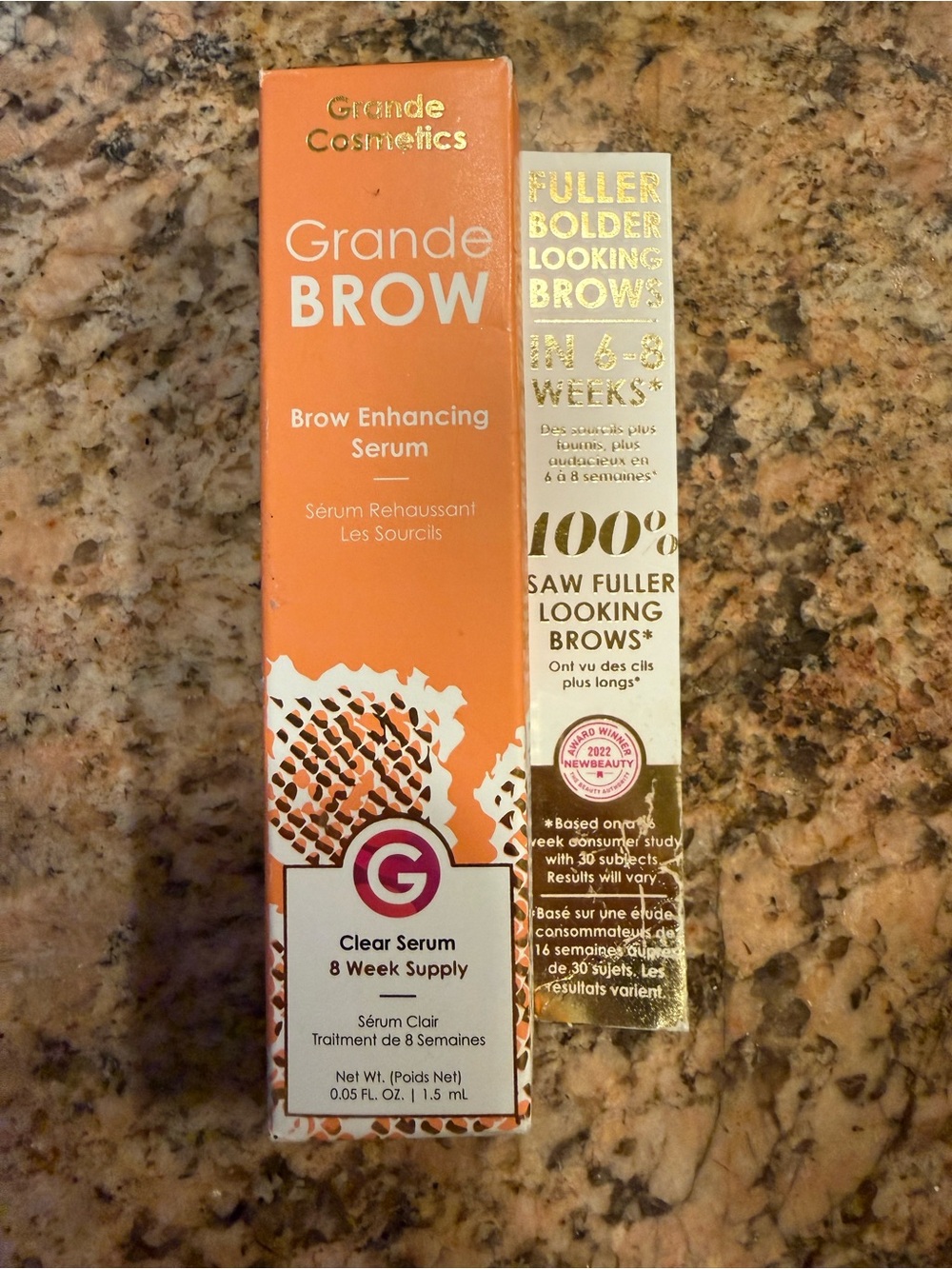 GrandeBROW Brow Enhancing Serum - Clear (Orange Packaging)